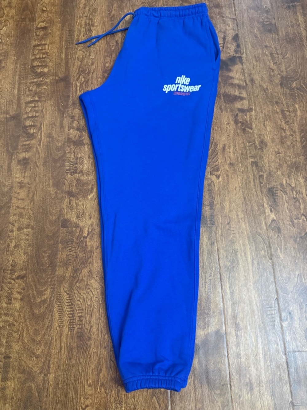 Nike Men’s Blue Sportswear Jogger Pants Size L